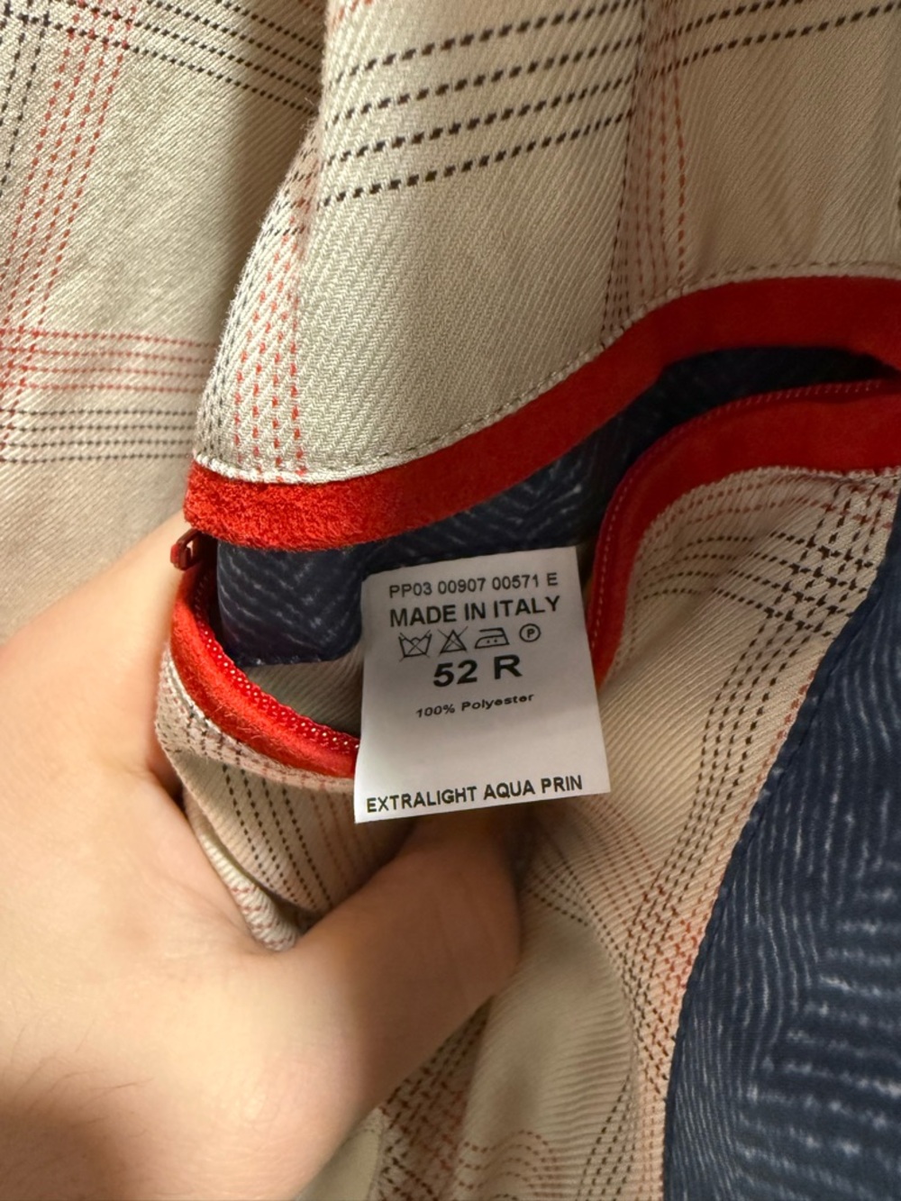Isaia men’s blue down jacket - Picture 7 of 8